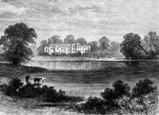 Combermere Abbey, Cheshire, the temporary residence of the Empress of Austria, 1881. Creator: Unknown