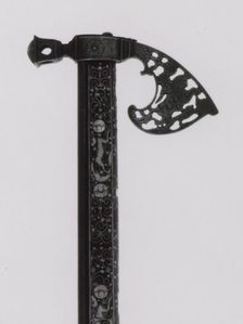 Combined Axe-Flintlock Gun-Dagger, Silesia, 1660/80. Creator: Unknown