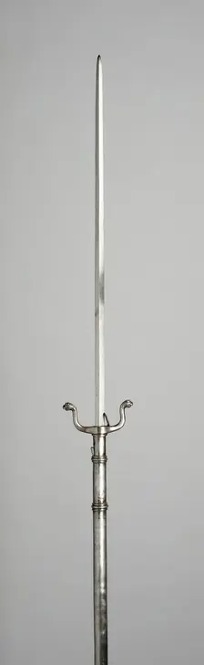 Combined Brandistock and Musket Rest, Italy, northern, 17th century. Creator: Unknown