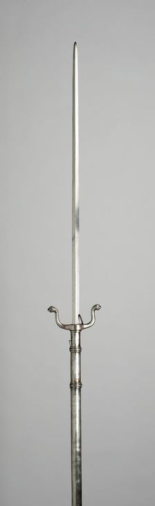Combined Brandistock and Musket Rest, Italy, northern, 17th century. Creator: Unknown