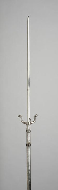 Combined Brandistock and Musket Rest, Italy, northern, 17th century. Creator: Unknown