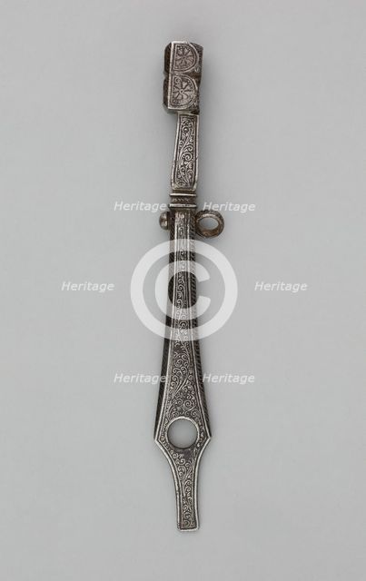 Combined Wheel-Lock Spanner and Turnscrew, Saxony, second half of 16th century. Creator: Unknown.