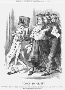 "Come to Grief", 1872. Creator: Joseph Swain