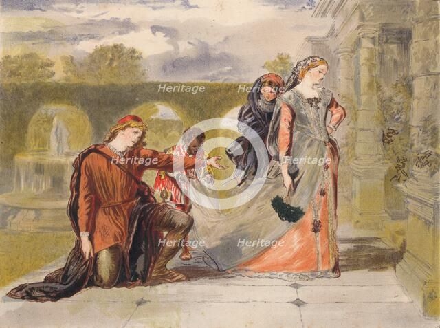 'Come away death' c1875. Artist: Sir John Gilbert.