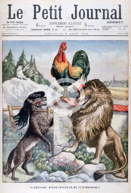 Come Cockerel, Come!, 1903. Artist: Unknown