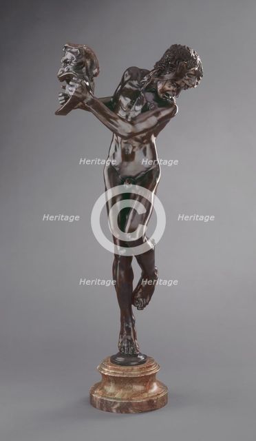 Comedy And Tragedy: Sic Vita, modeled 1891-92, cast c1902-05. Creator: Alfred Gilbert.