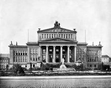 Comedy Theatre, Schiller Platz, Berlin, 1893.Artist: John L Stoddard