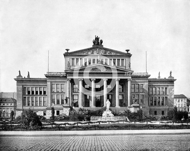 Comedy Theatre, Schiller Platz, Berlin, 1893.Artist: John L Stoddard