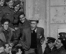 Comedian Tommy Trinder Entertaining Allied Troops, 1943-1944. Creator: British Pathe Ltd