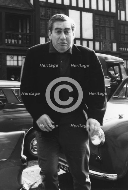 Comedian Tony Hancock, London Palladium, 1963. Creator: Brian Foskett.