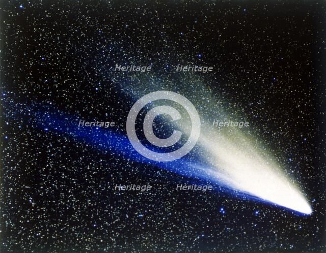 Comet West near the Sun, 1976. Creator: NASA.