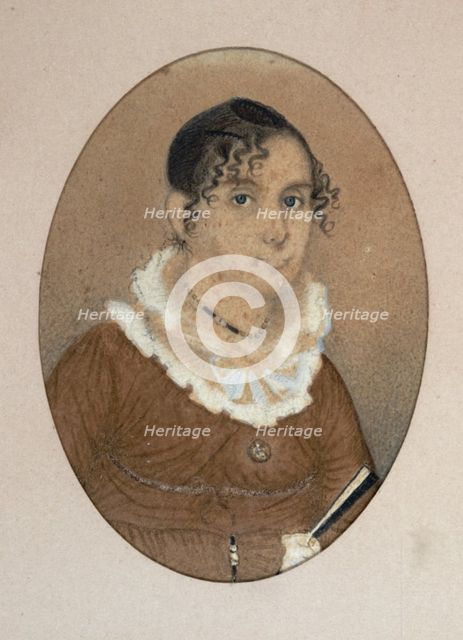 Comfort Cory Borden, Mother of Thomas Wix Borden, ca. 1820. Creator: Unknown.