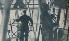 Comfort for Passengers and the Cabin of a Marvellous Central Control c1935