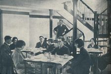 Comfort for Passengers and the Cabin of a Marvellous Central Control c1935