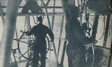 Comfort for Passengers and the Cabin of a Marvellous Central Control c1935