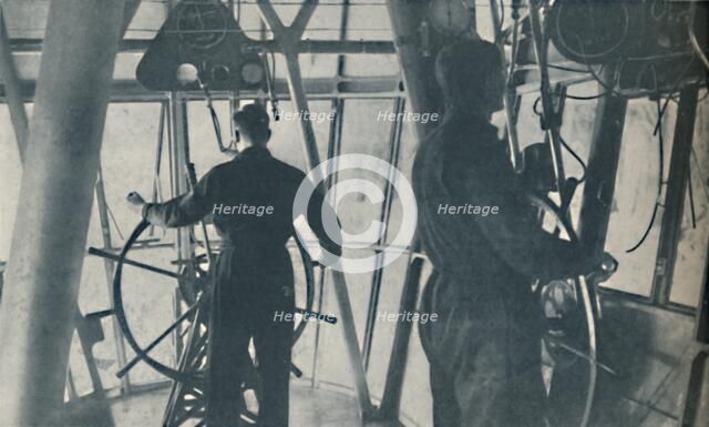 'Comfort for Passengers and the Cabin of a Marvellous Central Control', c1935. Artist: Unknown.