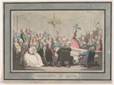 Comforts of Bath, Plate 2, January 6, 1798., January 6, 1798. Creator: Thomas Rowlandson