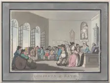 Comforts of Bath, Plate 3, January 6, 1798., January 6, 1798. Creator: Thomas Rowlandson
