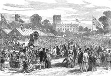 Coming of age of the Marquis of Stafford: festivities at Trentham Hall, 1872. Creator: Unknown