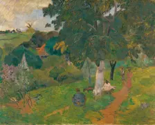 Coming and Going, Martinique, 1887. Artist: Gauguin, Paul Eugéne Henri (1848-1903)
