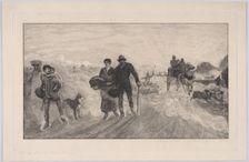 Coming from St. Ives Market, 1878. Creator: Robert Walker Macbeth