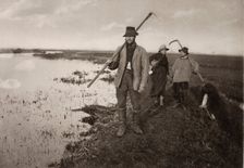 Coming Home from the Marshes, 1886. Creator: Peter Henry Emerson