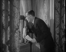 Comic Making Jokes, 1931. Creator: British Pathe Ltd