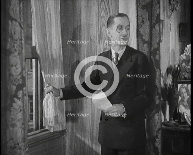 Comic Making Jokes, 1931. Creator: British Pathe Ltd.