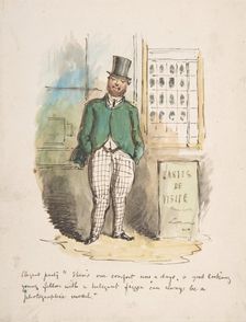 Comic Sketch, 1837-64. Creator: John Leech
