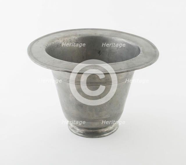 Commode Pot, England, c. 1780. Creator: Birch and Villers (John Birch and William Villers).