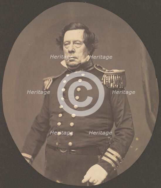 [Commodore Matthew Calbraith Perry], 1856-58. Creator: Mathew Brady.