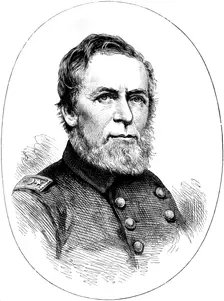 Commodore AH Foote, Union naval officer of the American Civil War, (c1880)