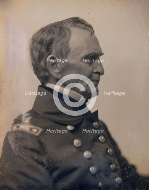 Commodore Charles Morris, ca. 1850. Creators: Josiah Johnson Hawes, Albert Sands Southworth.