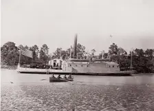 Commodore Perry, Pamunkey River, 1861-65. Creator: Tim O'Sullivan