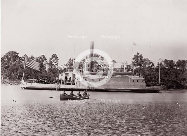 Commodore Perry, Pamunkey River, 1861-65. Creator: Tim O'Sullivan.