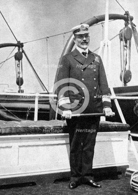 Commodore Sir Archibald Milne (1855-1938), 1908.Artist: Queen Alexandra