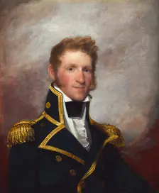 Commodore Thomas Macdonough, c. 1815/1818. Creator: Gilbert Stuart