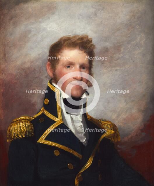 Commodore Thomas Macdonough, c. 1815/1818. Creator: Gilbert Stuart.
