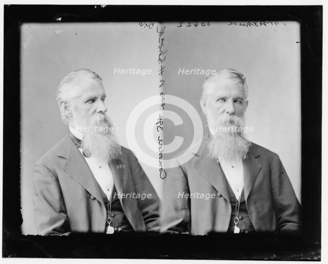 Commodore William H. Shock, 1865-1880.  Creator: Unknown.