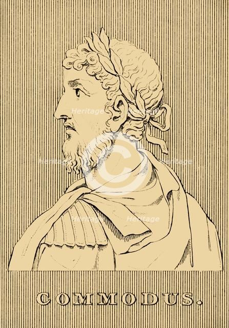 'Commodus', (161-192 AD), 1830. Creator: Unknown.