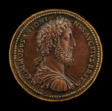 Commodus, Emperor, reigned A.D. 177-192 [obverse]. Creator: Giovanni da Cavino