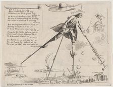 Common-Wealth, The Colossus, 1766., 1766. Creator: Anon