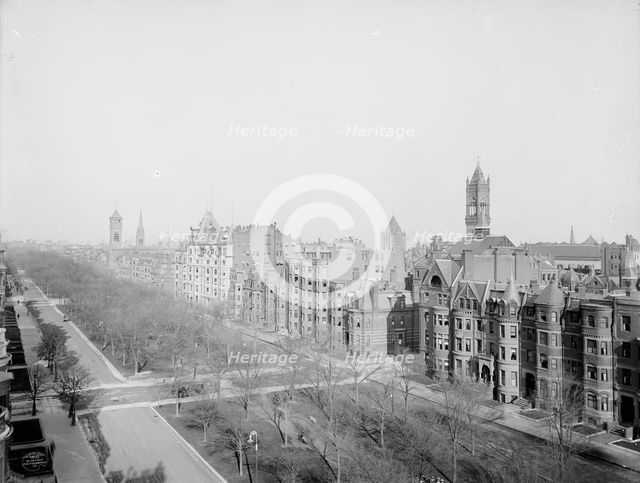 Commonwealth Avenue, Boston, c1902. Creator: Unknown.
