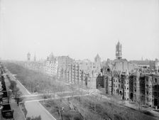 Commonwealth Avenue, Boston, c1902. Creator: Unknown