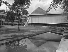 Commonwealth Institute, Kensington High Street, Kensington, London, 03/10/1962. Creator: John Laing plc