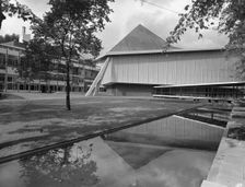 Commonwealth Institute, Kensington High Street, Kensington, London, 03/10/1962. Creator: John Laing plc