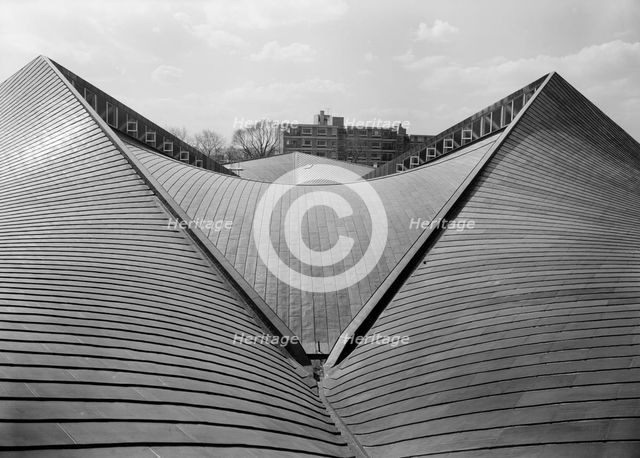 Commonwealth Institute, Kensington High Street, Kensington, London, 24/03/1962. Creator: John Laing plc.
