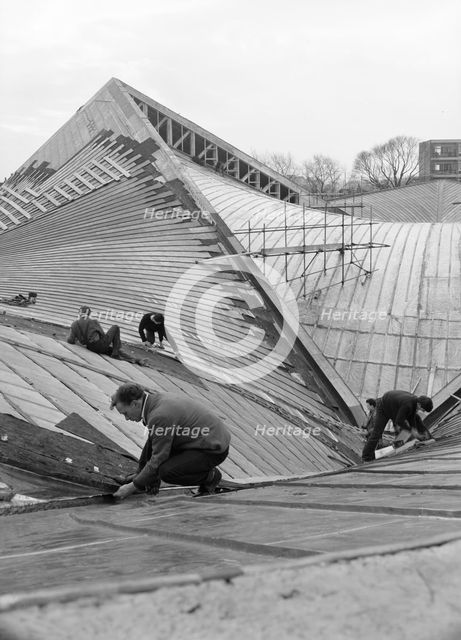 Commonwealth Institute, Kensington High Street, Kensington, London, 06/04/1962. Creator: John Laing plc.