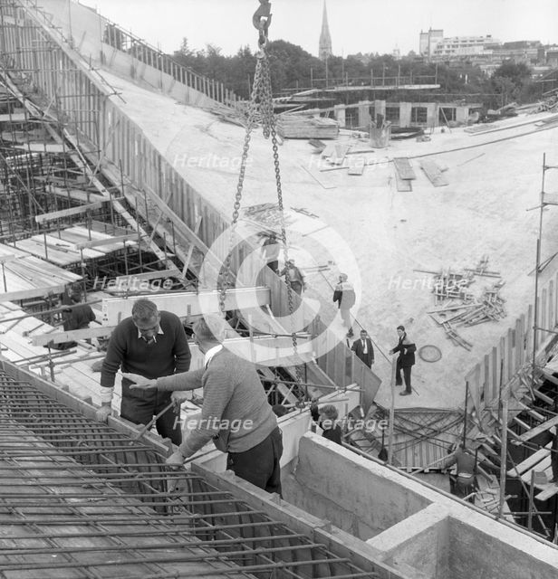 Commonwealth Institute, Kensington High Street, Kensington, London, 07/09/1961. Creator: John Laing plc.