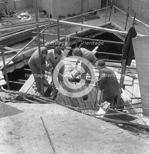 Commonwealth Institute, Kensington High Street, Kensington, London, 07/09/1961. Creator: John Laing plc.